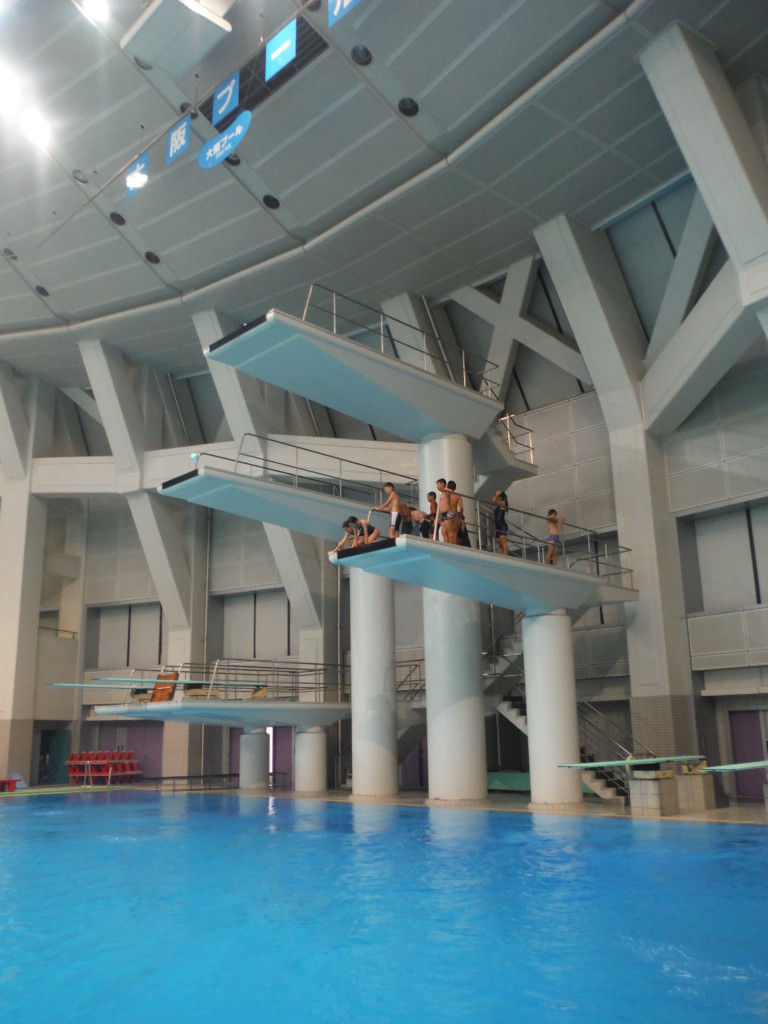 大阪プール恒例 飛込教室２０１６開催決定 八幡屋公園 八幡屋スポーツパークセンター